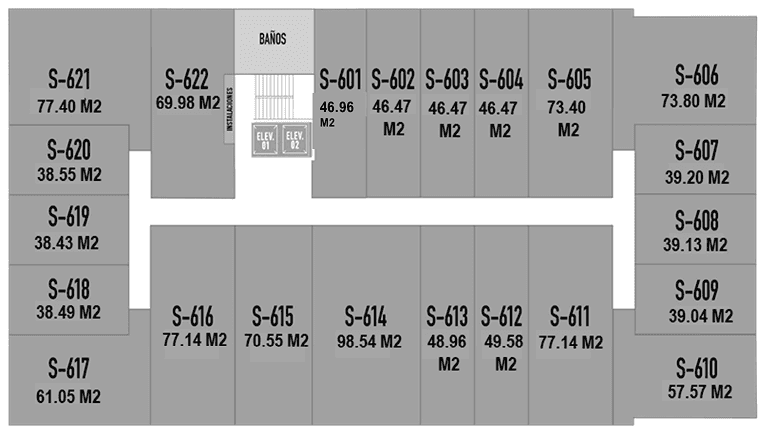 Plano de Nivel 6